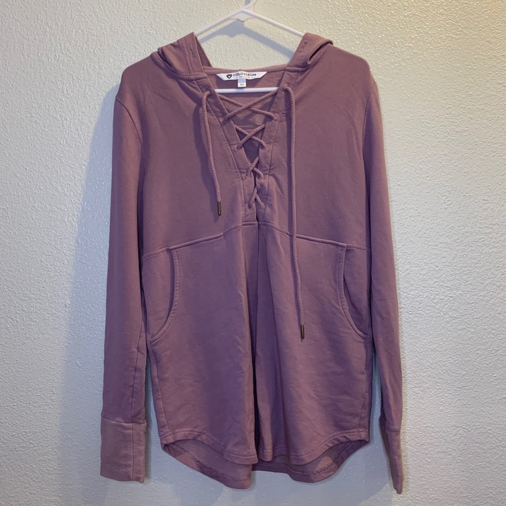 Comfortable Lavender Hoodie Colosseum Active